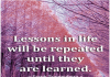 Life Lessons We Should Live For